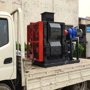 2PG1208直聯(lián)式對輥破碎制砂機發(fā)貨圖片