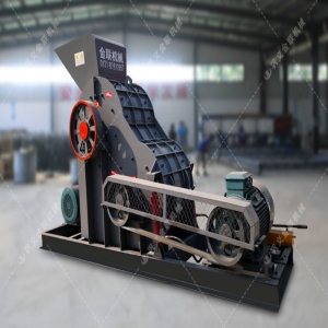 64雙級粉碎機發貨圖片_發往山東煙臺_破碎粉煤灰